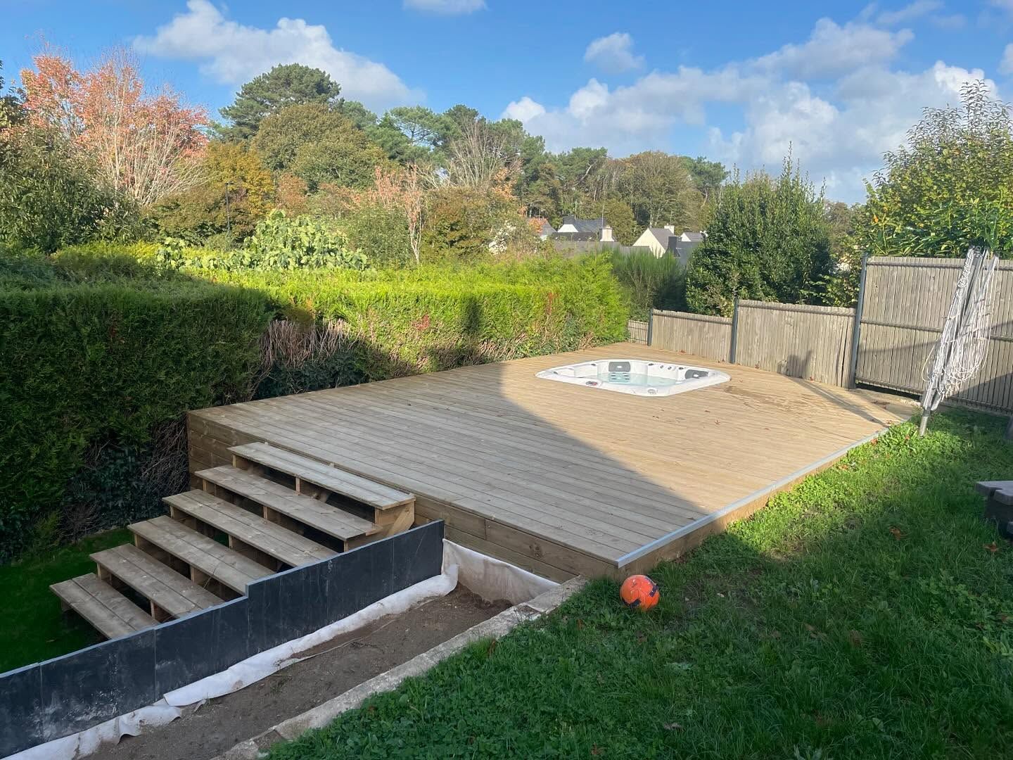 Réalisation TCM Agencement — Terrasse sur mesure Lorient, TERRASSE